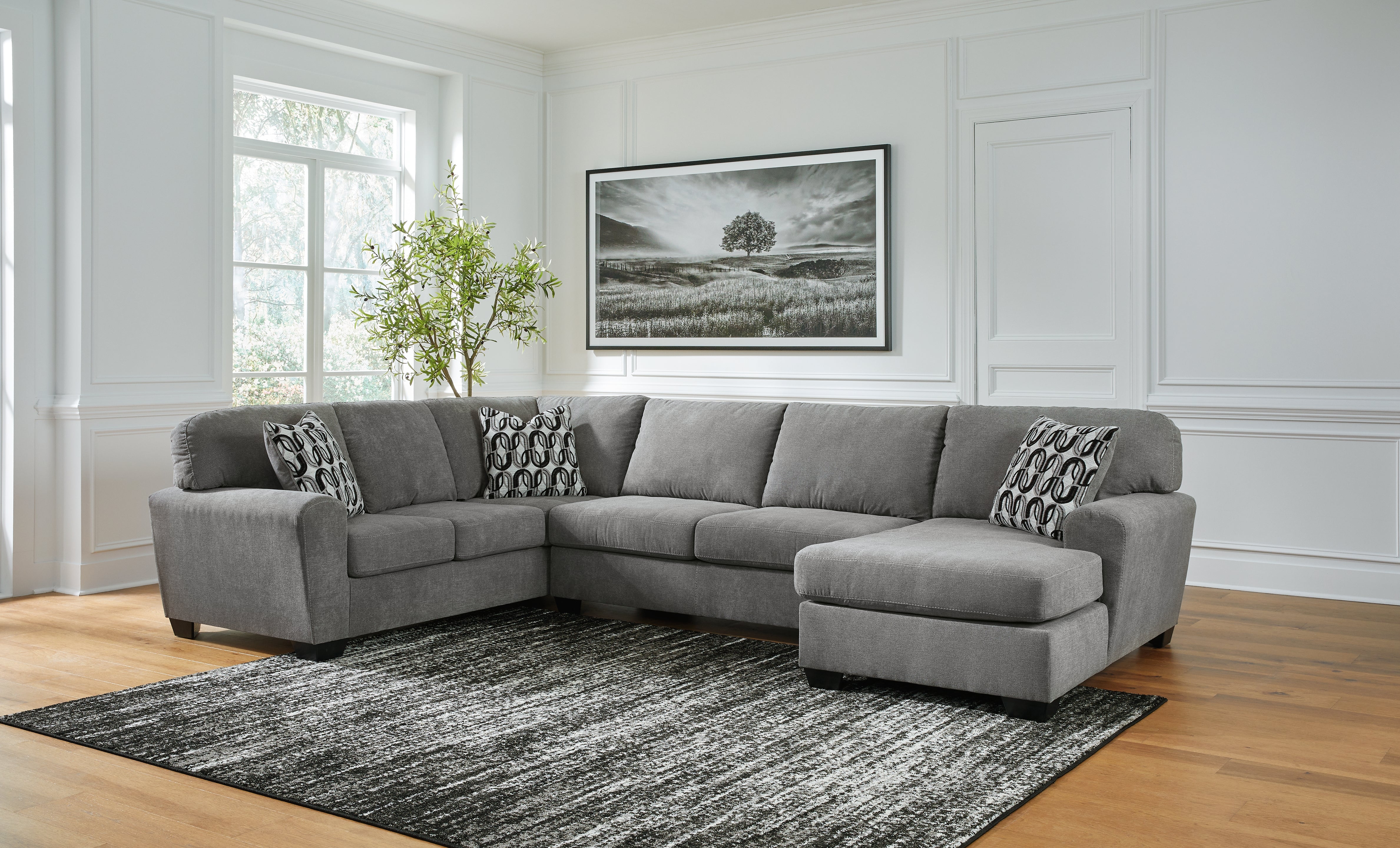 Furniture City Laplace - Ashley Furniture - Birkdale Court 3-Piece Sectional with Chaise - LAF 3-Piece Sectional with Chaise - 32402S2
