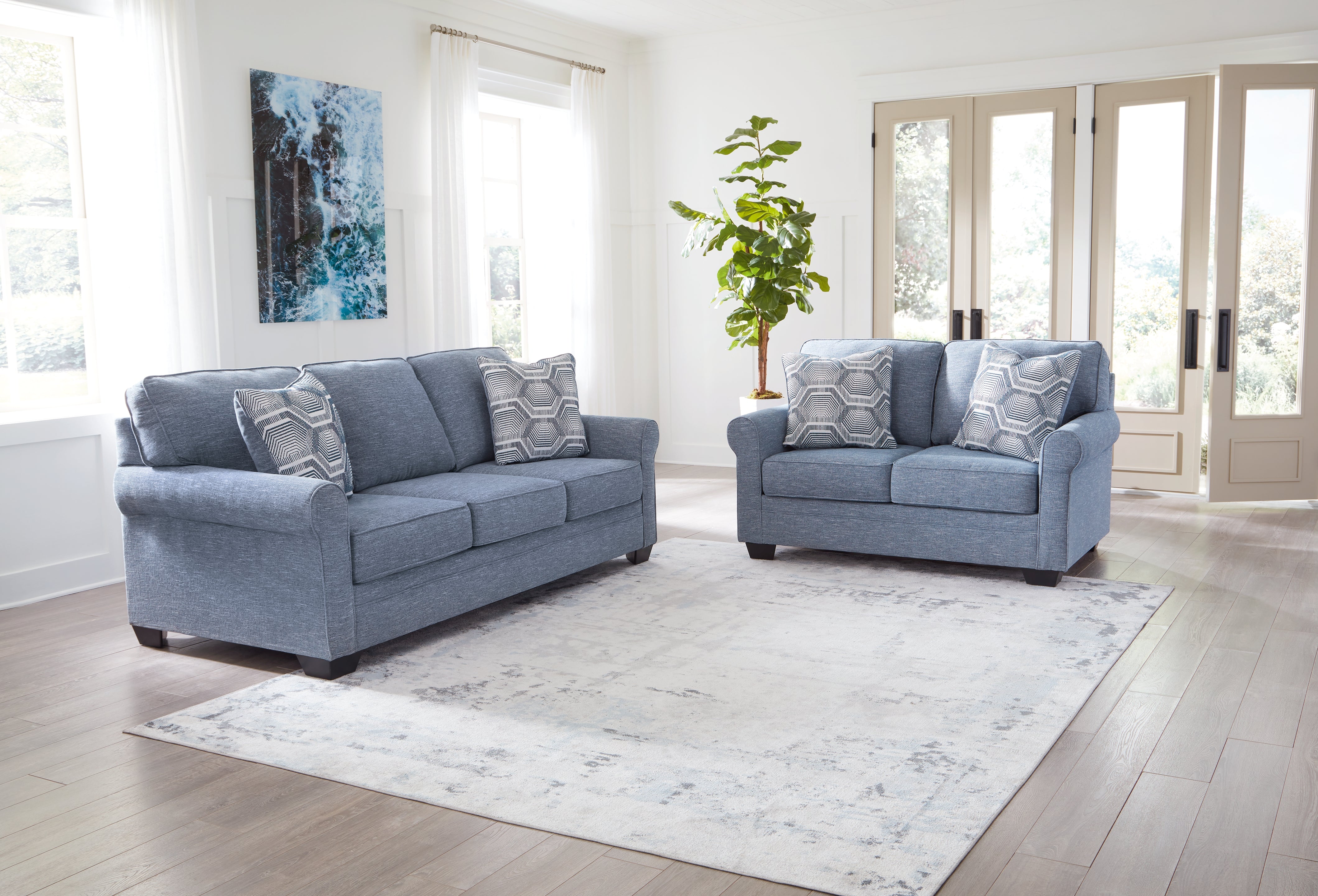 Furniture City Laplace - Ashley Furniture - Carissa Manor Sofa and Loveseat - Sofa and Loveseat - 32604U1