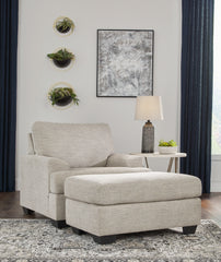 Furniture City Laplace - Ashley Furniture - Vayda Chair and Ottoman - Chair and Ottoman - 33104U2