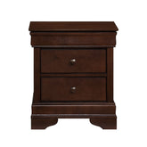 Abbeville - Nightstand With Hidden Drawer - Cherry