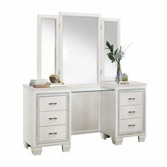 Allura - Vanity Dresser With Mirror
