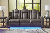 Furniture City Laplace - Ashley Furniture - Fyne-Dyme Power Reclining Sofa - PWR REC Sofa with ADJ Headrest - 3660215