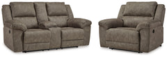Furniture City Laplace - Ashley Furniture - Laresview Reclining Loveseat and Oversized Recliner - Reclining Loveseat and Oversized Recliner - 37203U2