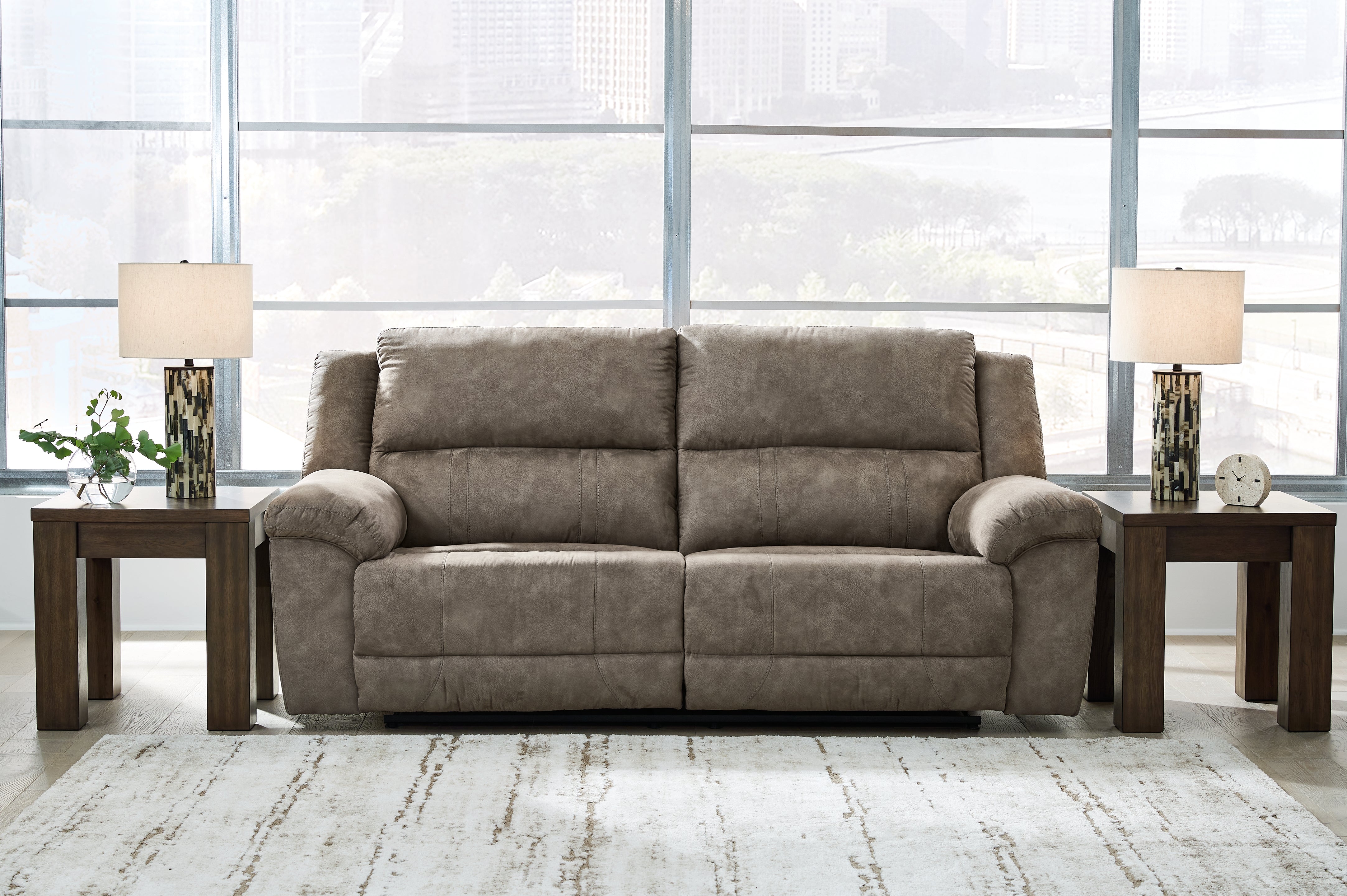 Furniture City Laplace - Ashley Furniture - Laresview Reclining Sofa - 2 Seat Reclining Sofa - 3720381