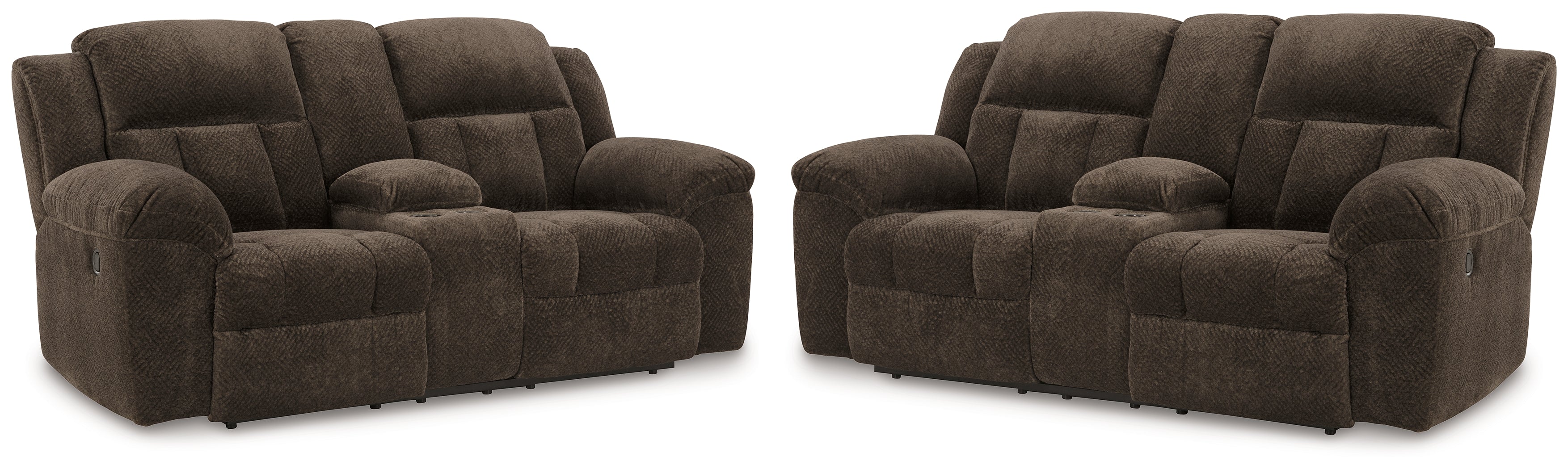 Furniture City Laplace - Ashley Furniture - Frohn Set of 2 Reclining Loveseats - Set of 2 Reclining Loveseats - 37407U5