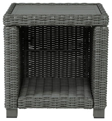 Elite Park - Square End Table - Gray
