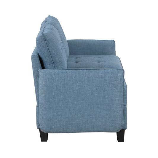 Garren - Loveseat - Blue