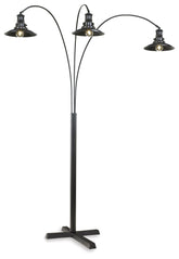 Sheriel - Metal Arc Lamp - Black