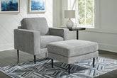 Furniture City Laplace - Ashley Furniture - Hazela Chair and Ottoman - Chair and Ottoman - 41102U1