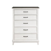 Chesterton - Chest - White / Brown