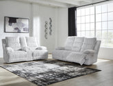 Furniture City Laplace - Ashley Furniture - Rhines Falls Power Reclining Sofa and Loveseat - Power Reclining Sofa and Loveseat - PC42804U1