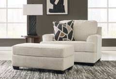 Furniture City Laplace - Ashley Furniture - Heartcort Oversized Chair and Ottoman - Oversized Chair and Ottoman - 44604U1