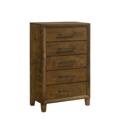 Ballard - 5 Drawer Chest - Walnut