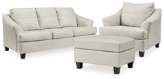 Furniture City Laplace - Ashley Furniture - Genoa Queen Sofa Sleeper, Oversized Chair and Ottoman - Queen Sofa Sleeper, Oversized Chair and Ottoman - 47704U8