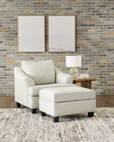 Furniture City Laplace - Ashley Furniture - Genoa Oversized Chair and Ottoman - Oversized Chair and Ottoman - 47704U3