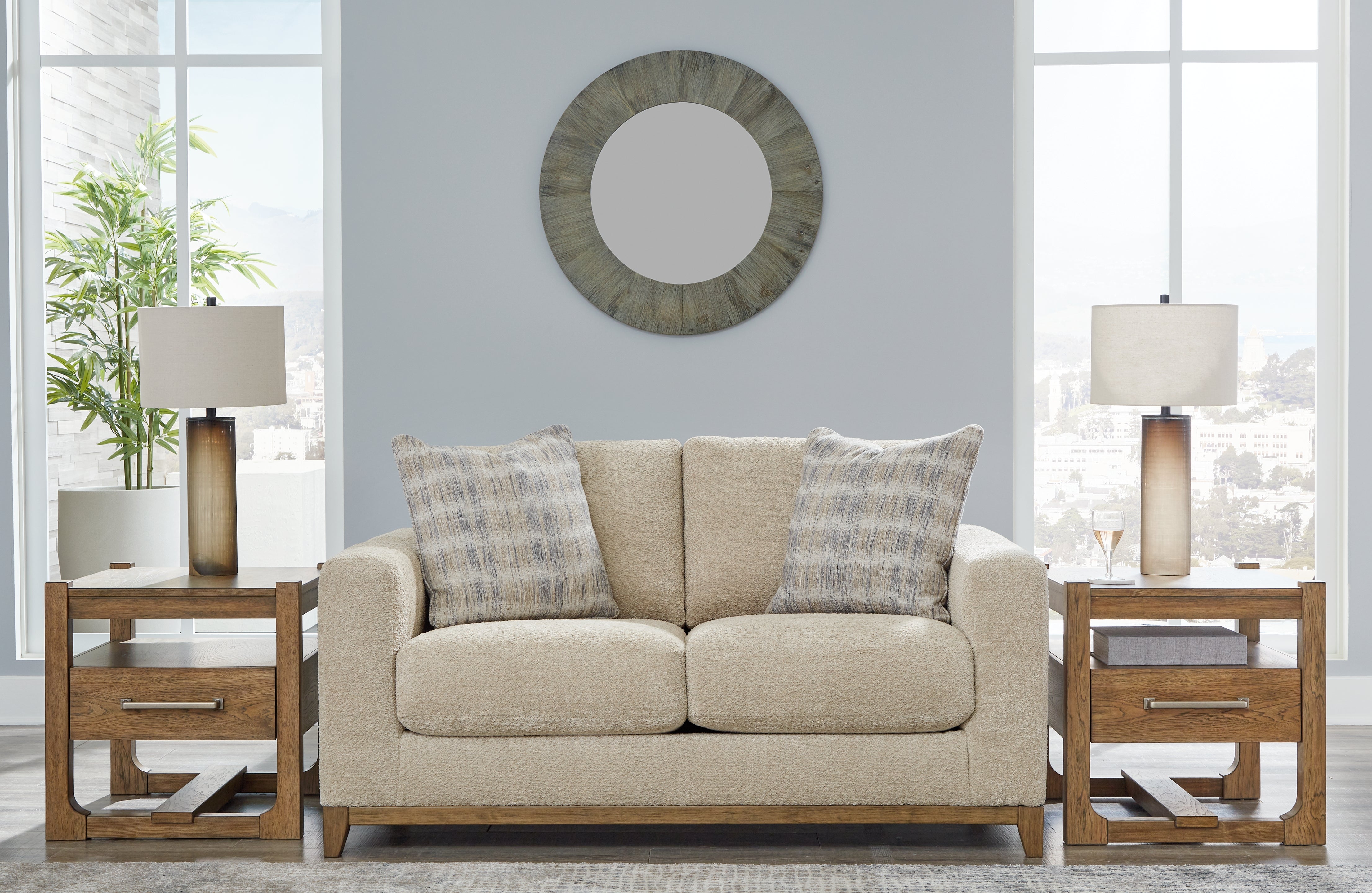Furniture City Laplace - Ashley Furniture - Parklynn Loveseat - Loveseat - 4890235