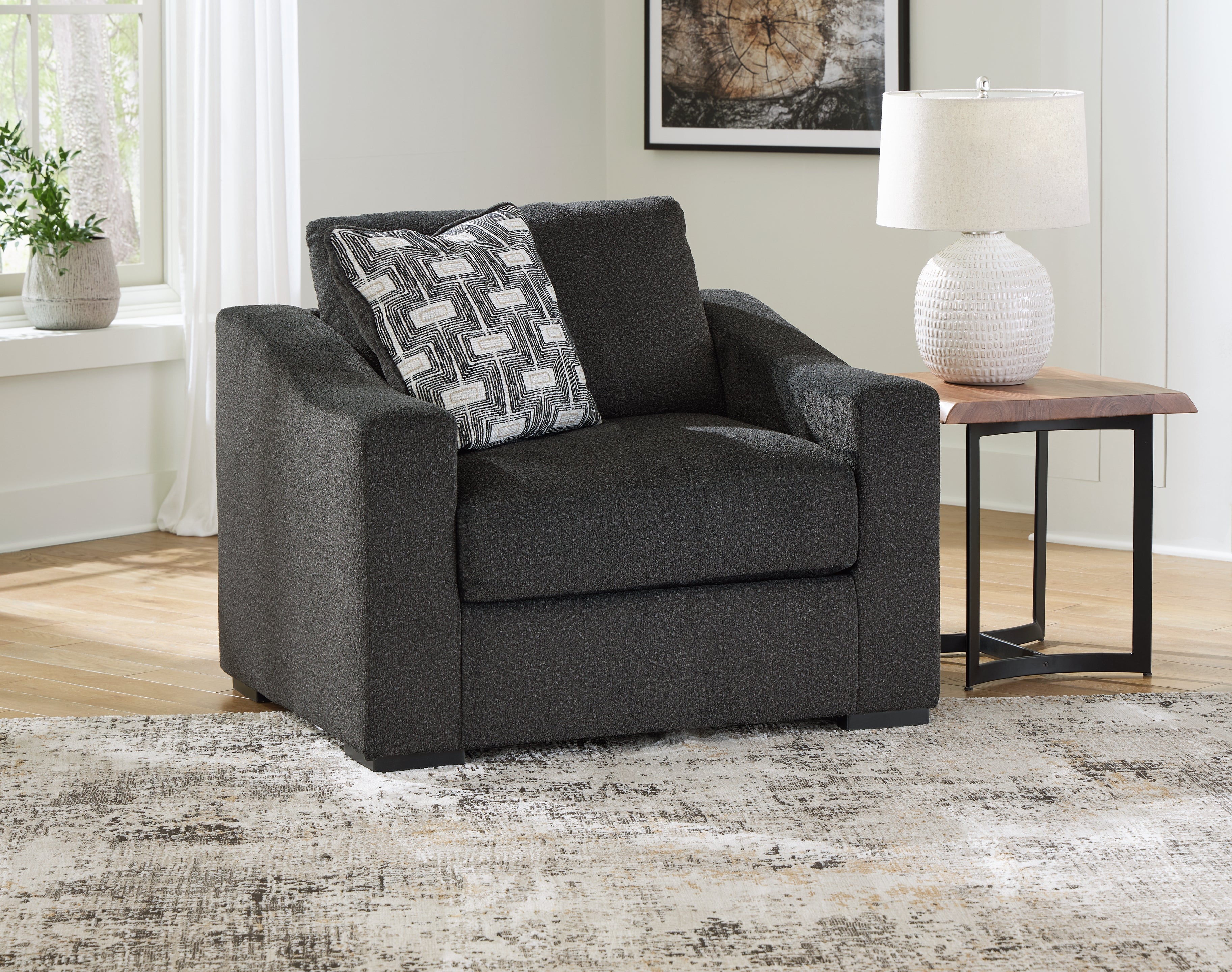Furniture City Laplace - Ashley Furniture - Wryenlynn Oversized Chair - Chair and a Half - 4940523