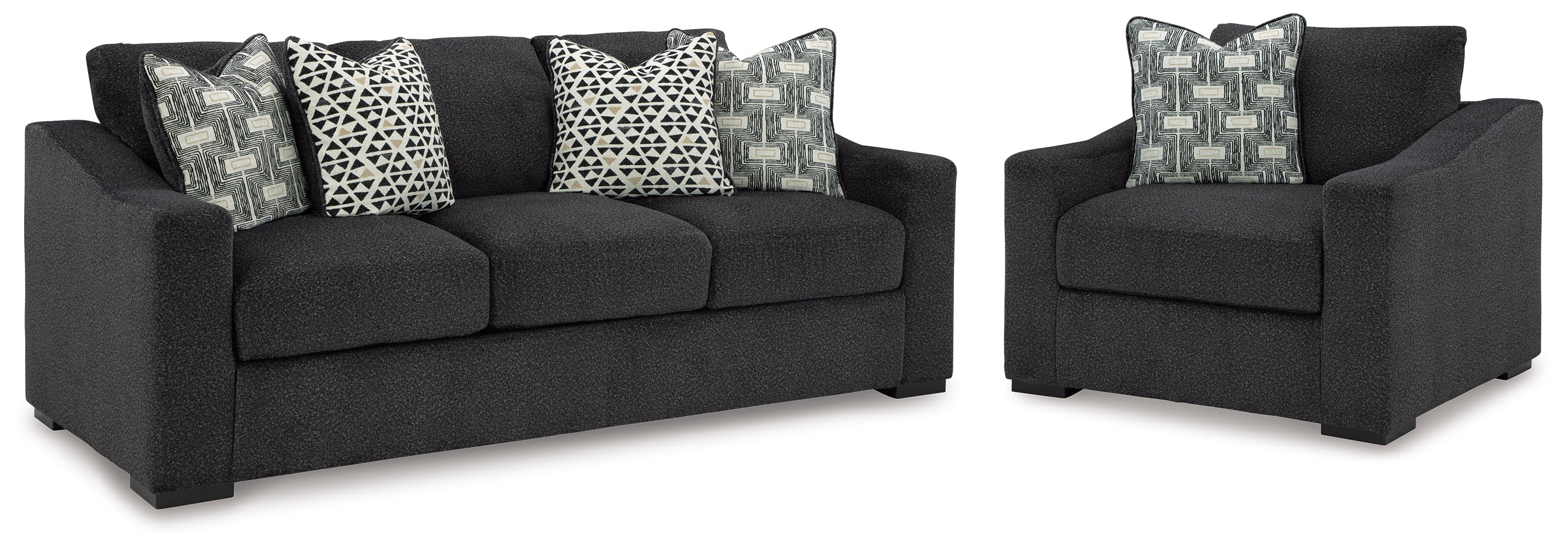Furniture City Laplace - Ashley Furniture - Wryenlynn Sofa and Oversized Chair - Sofa and Oversized Chair - 49405U4