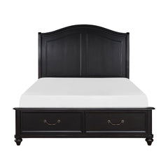 Herman - Platform Bed With Storage Footboard