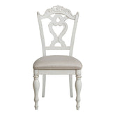 Cinderella - Writing Desk Chair - White / Gray