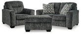 Furniture City Laplace - Ashley Furniture - Lonoke Loveseat, Oversized Chair and Ottoman - Loveseat, Oversized Chair and Ottoman - 50504U10