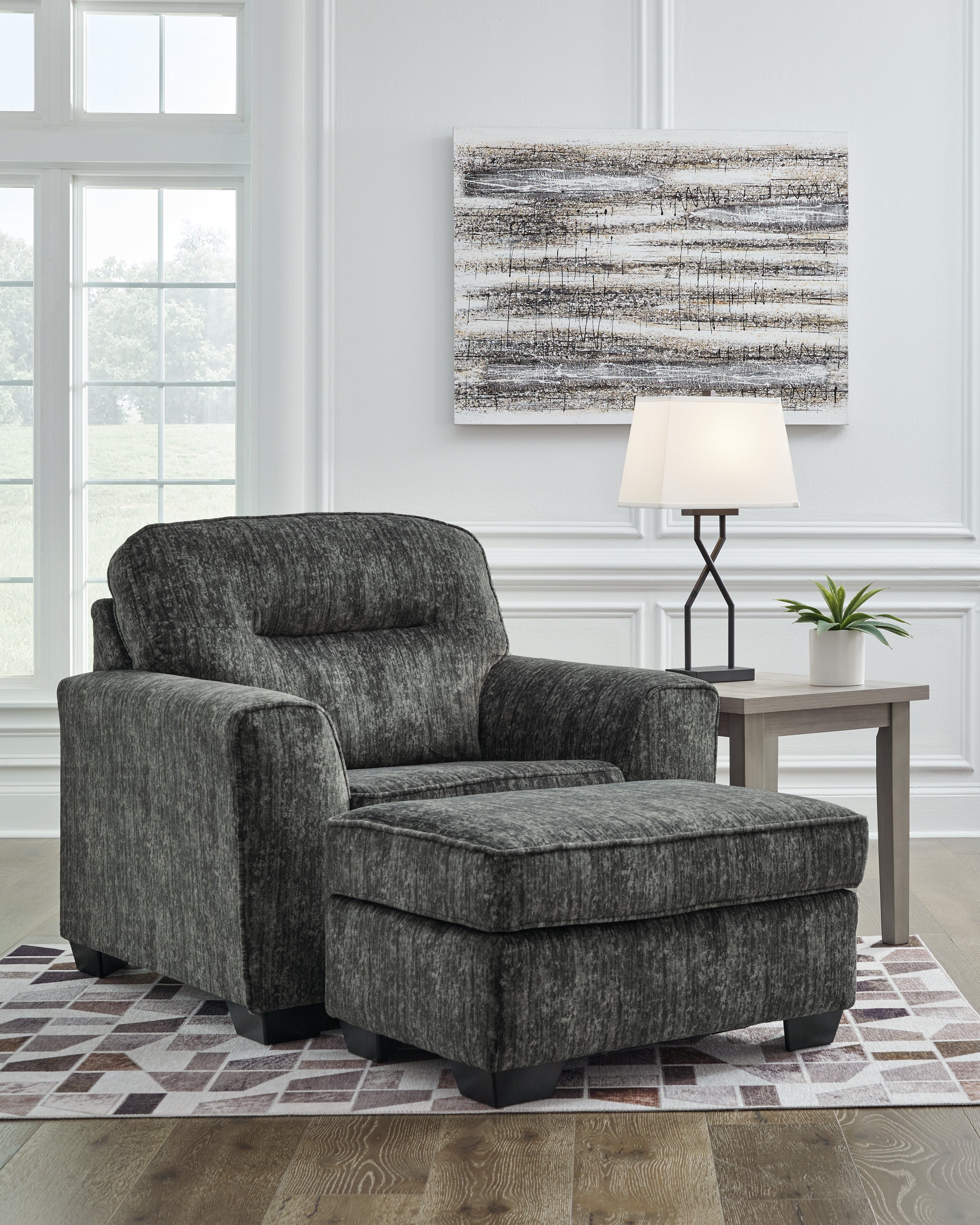 Furniture City Laplace - Ashley Furniture - Lonoke Oversized Chair and Ottoman - Oversized Chair and Ottoman - 50504U2