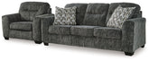 Furniture City Laplace - Ashley Furniture - Lonoke Sofa and Oversized Chair - Sofa and Oversized Chair - 50504U11