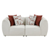 Franz - 2 Piece Loveseat - Beige