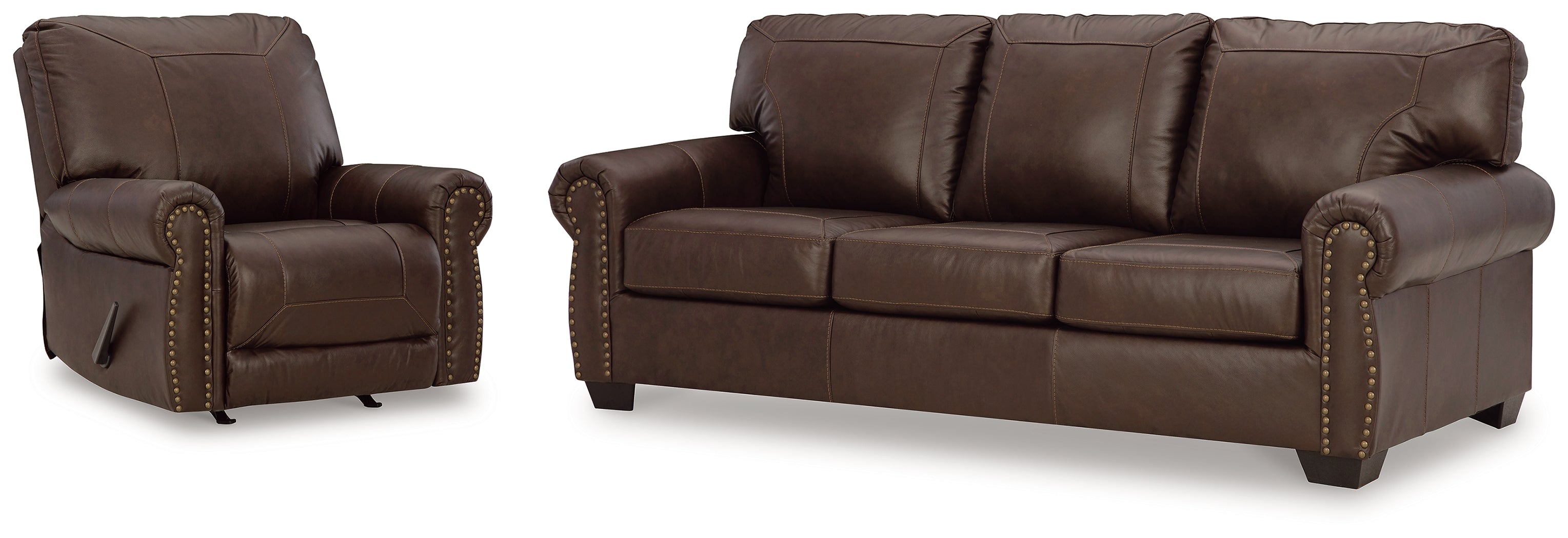 Furniture City Laplace - Ashley Furniture - Colleton Sofa and Recliner - Sofa and Recliner - 52107U2