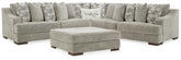 Furniture City Laplace - Ashley Furniture - Bayless 3-Piece Sectional and Ottoman - 3-Piece Sectional and Ottoman - 52304U2