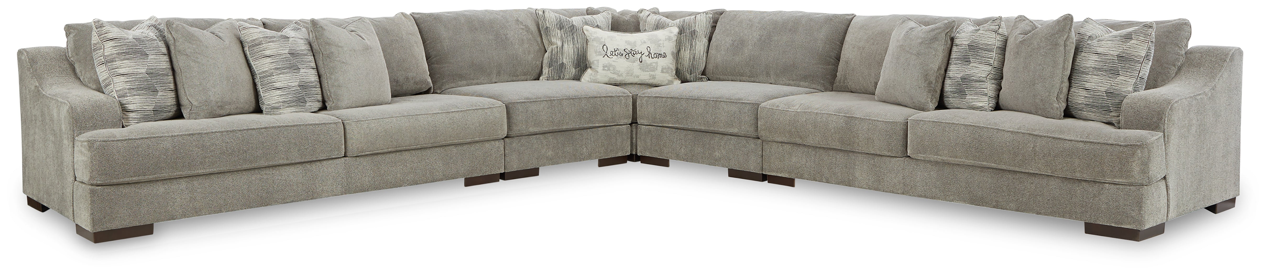 Furniture City Laplace - Ashley Furniture - Bayless 5-Piece Sectional - LAF 5-Piece Sectional - 52304S3