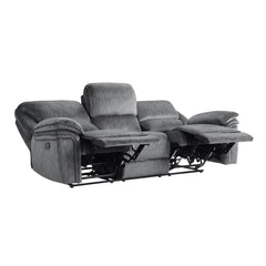 Muirfield - Double Reclining Sofa - Gray