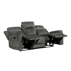 Muncie - Double Reclining Sofa - Brownish Gray