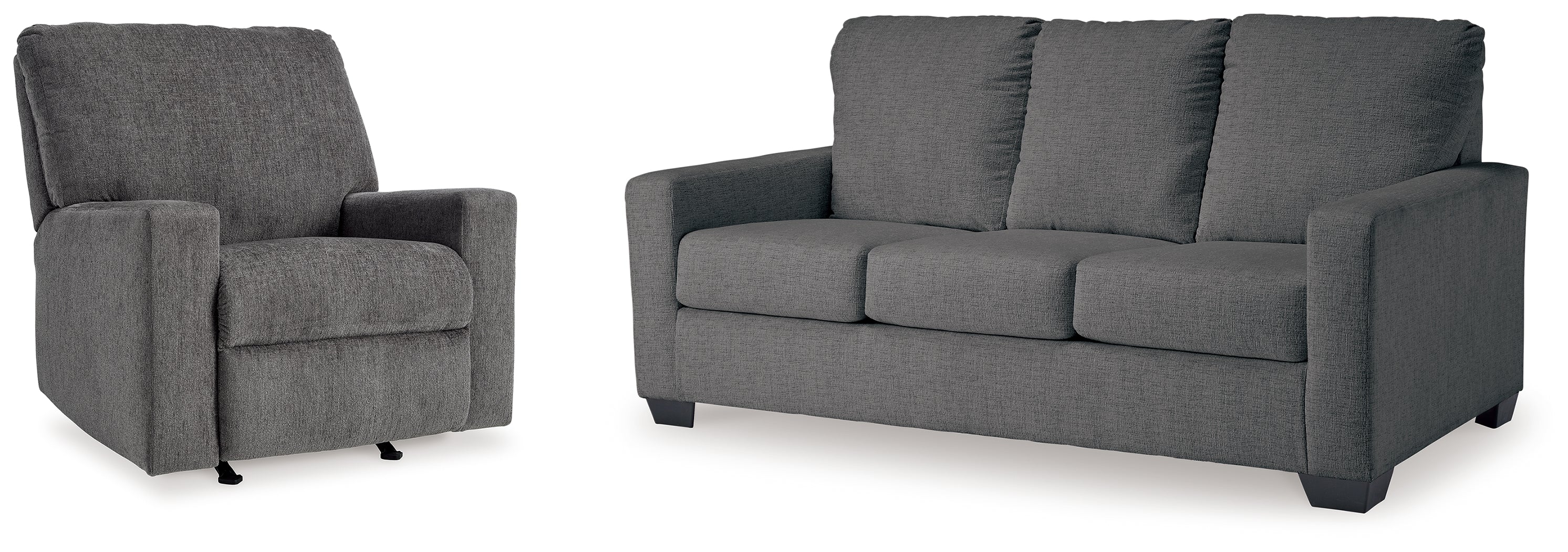 Furniture City Laplace - Ashley Furniture - Rannis Full Sofa Sleeper and Recliner - Full Sofa Sleeper and Recliner - 53602U1