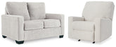 Furniture City Laplace - Ashley Furniture - Rannis Twin Sofa Sleeper and Recliner - Twin Sofa Sleeper and Recliner - 53603U1