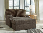 Furniture City Laplace - Ashley Furniture - Aylesworth Oversized Chair and Ottoman - Oversized Chair and Ottoman - 53702U1