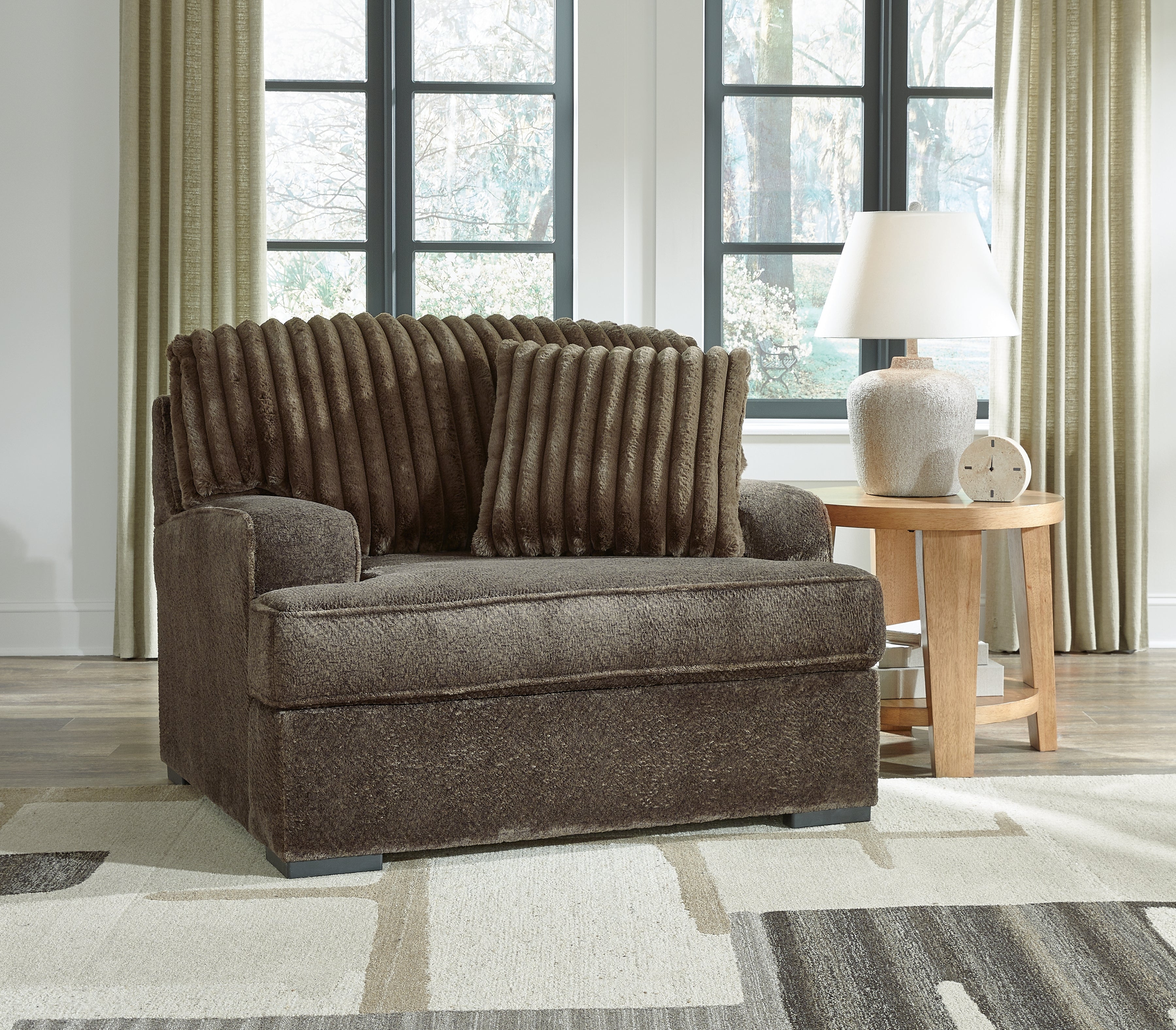 Furniture City Laplace - Ashley Furniture - Aylesworth Oversized Chair - Chair and a Half - 5370223