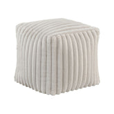 Easley - Simpsonville Pouf - Off White