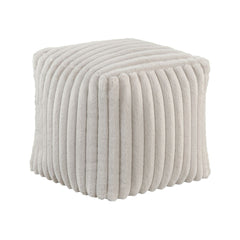 Easley - Simpsonville Pouf - Off White