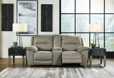 Furniture City Laplace - Ashley Furniture - Next-Gen Gaucho Power Reclining Loveseat with Console - DBL REC PWR Loveseat w/Console - 5420396