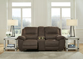 Furniture City Laplace - Ashley Furniture - Next-Gen Gaucho Reclining Loveseat with Console - DBL Rec Loveseat w/Console - 5420494