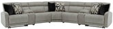 Furniture City Laplace - Ashley Furniture - Colleyville 7-Piece Power Reclining Sectional - 7-Piece Power Reclining Sectional - 54405S10