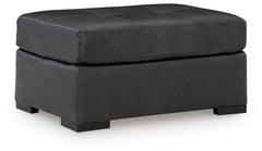 Brindley Pier - Oversized Accent Ottoman - Fog