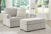Furniture City Laplace - Ashley Furniture - Eastonbridge Oversized Chair and Ottoman - Oversized Chair and Ottoman - 56603U2