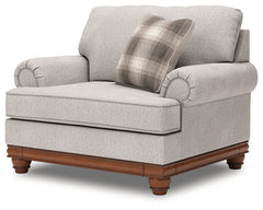 Furniture City Laplace - Ashley Furniture - Clearbrooke Oversized Chair - Chair and a Half / Sandstone - PC5680323