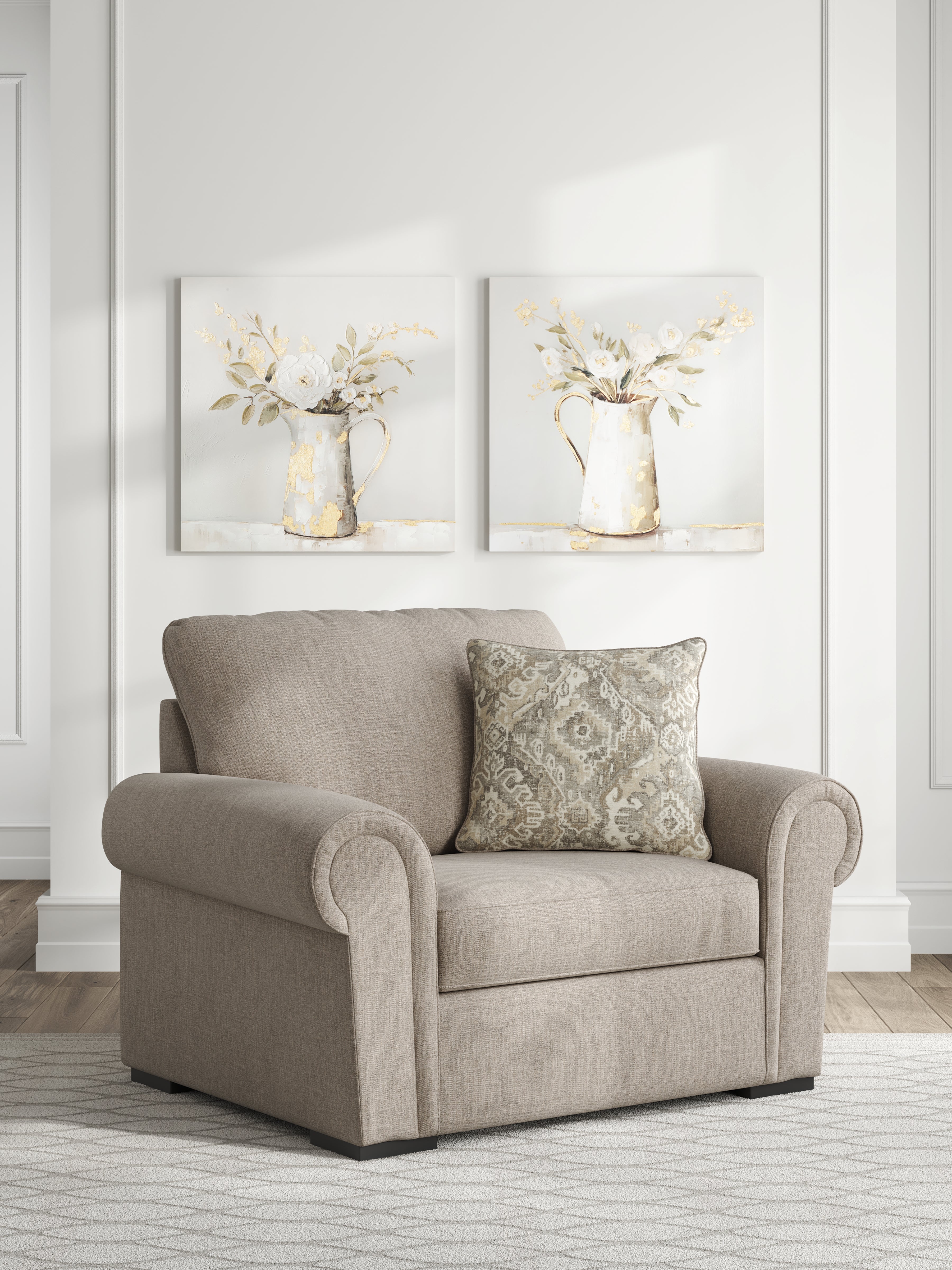 Furniture City Laplace - Ashley Furniture - Sararose Oversized Chair - Chair and a Half - 5710223