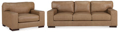 Furniture City Laplace - Ashley Furniture - Lombardia Sofa and Oversized Chair - Sofa and Oversized Chair - 57302U4