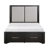 Gilbert - Platform Bed With Storage Footboard