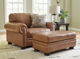 Furniture City Laplace - Ashley Furniture - Carianna Oversized Chair and Ottoman - Oversized Chair and Ottoman - 57604U2