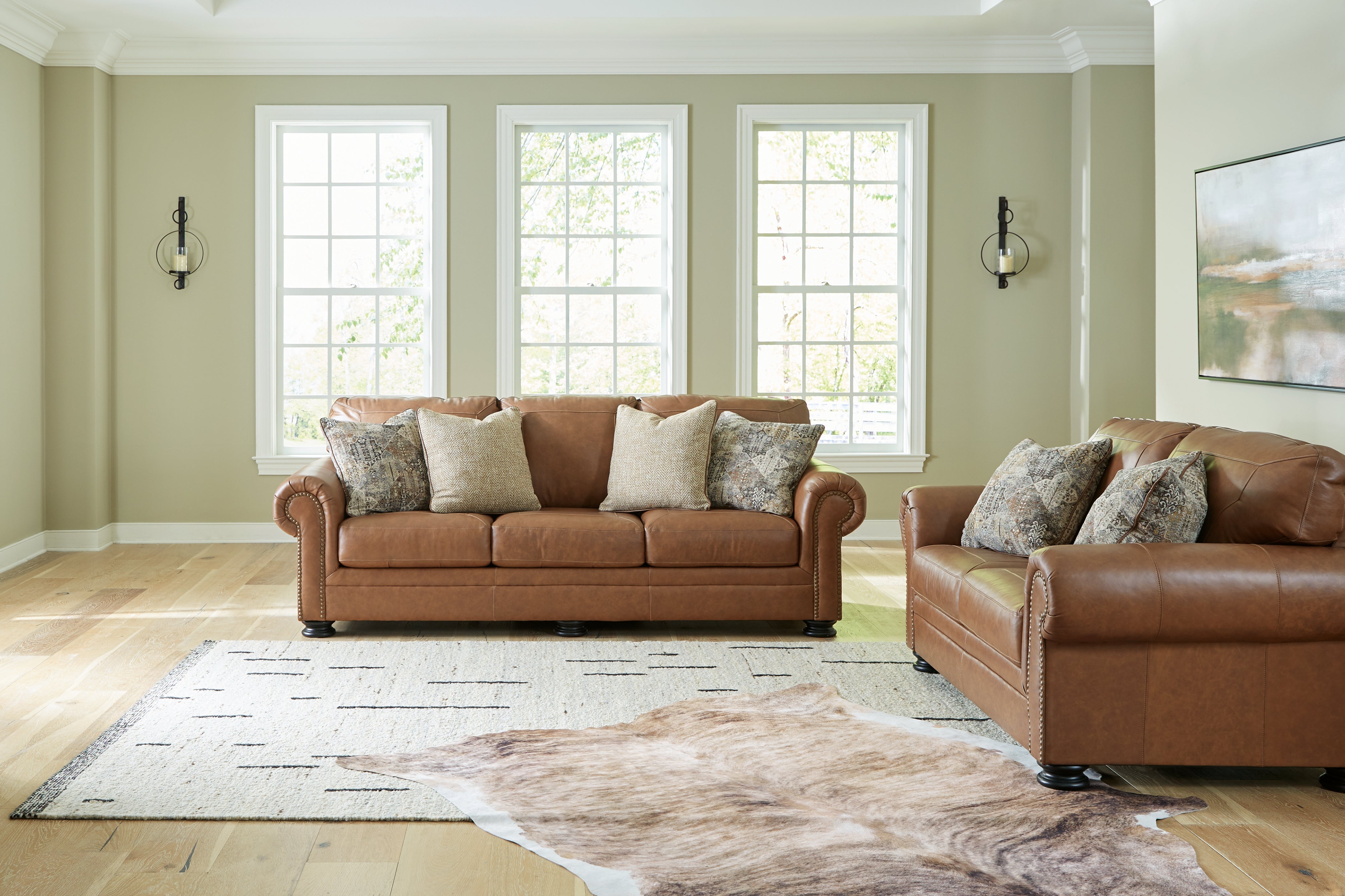 Furniture City Laplace - Ashley Furniture - Carianna Sofa and Loveseat - Sofa and Loveseat - 57604U1